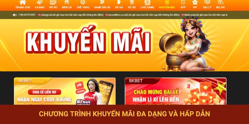 Khuyến mãi 8KBET