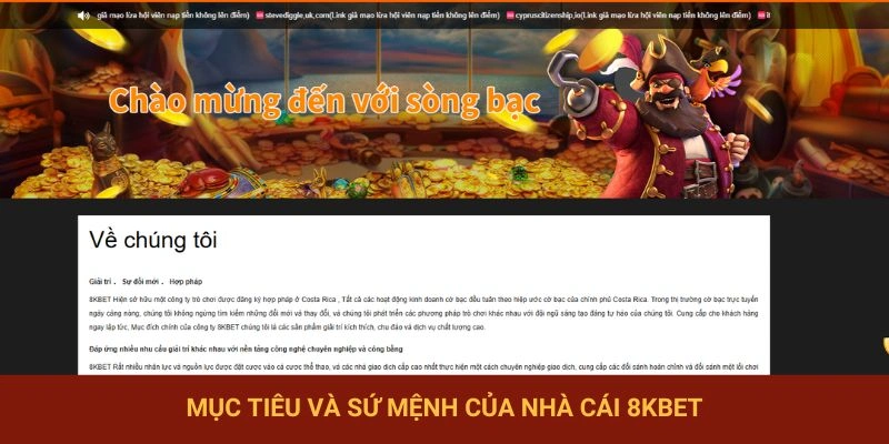 Sứ Mệnh 8KBET