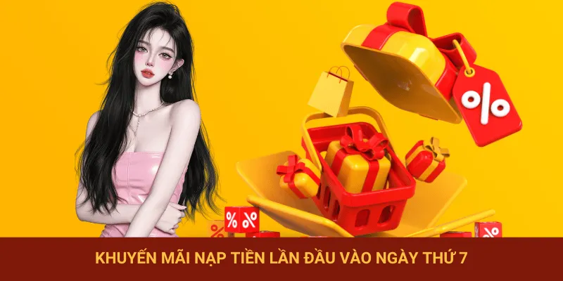 Khuyến mãi nạp đầu dành cho ngày thứ 7